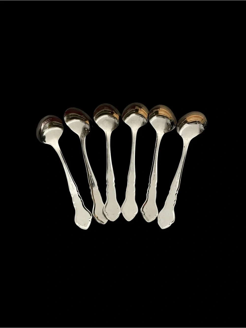 Reed & Barton Carriage Rebacraft Stainless Flatware Vintage Set of 6 Tablespoons